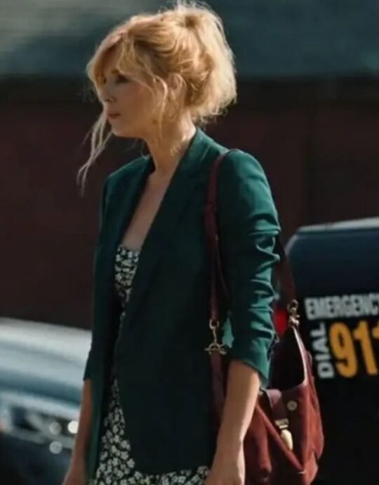 Kelly-Reilly-Tv-Series-Yellowstone-Season-05-Beth-Dutton-Green-Wool-Blazer