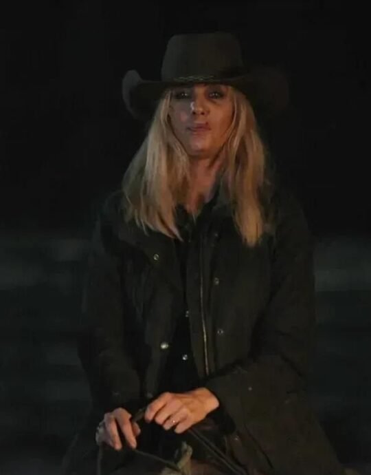 Yellowstone-Season-05-Beth-Dutton-Black-Cotton-Jacket