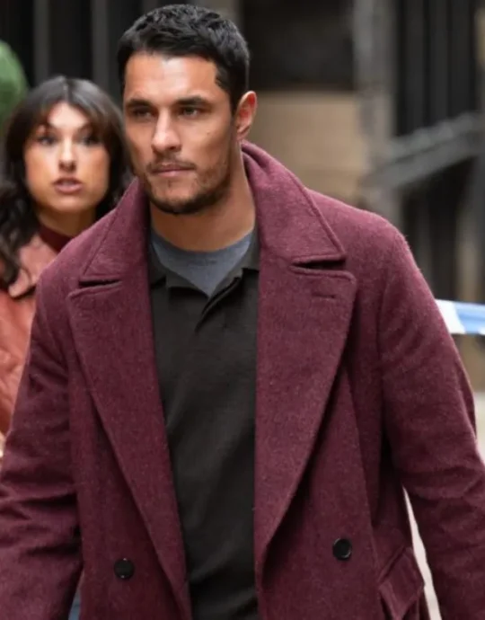 Harry Virdee Purple Coat